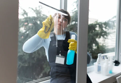 Nettoyage de vitres intérieures et extérieures à Rézentières